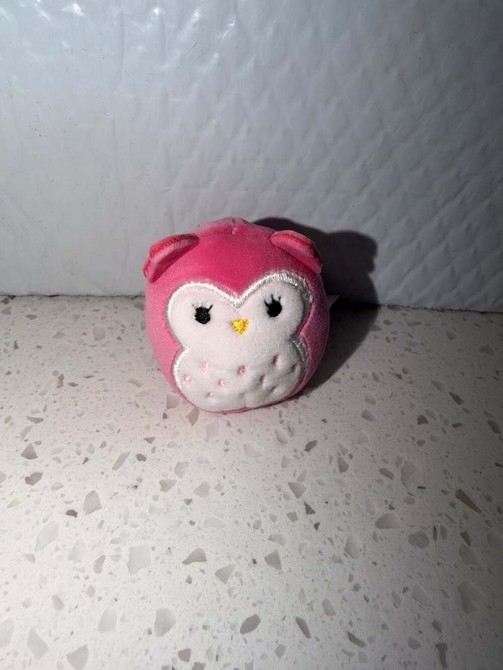 Squishville 2-Inch Pink Owl Plush Toy
